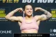 Beatriz Ferreira during the official weigh in for a super featherweight fight against Destiny Jones in San Francisco, December 8, 2023