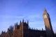 A general view of the Houses of Parliament in London