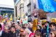 Anti-racism protesters demonstrate in Newcastle, ahead of a far-right anti-immigration demonstration, August 10, 2024