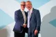 Reform UK leader Nigel Farage (right) at the MacDonald Inchyra Hotel & Spa in Falkirk, with Lord Malcolm Offord who was announced by Nigel Farage as the latest defector to join the party during the rally in Falkirk. Picture date: Saturday December 6, 202