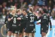 Chelsea's Sandy Baltimore celebrates with her teammates after scoring their side's first goal of the game during the Barclays Women's Super League match at the Broadfield Stadium, Crawley, December 14, 2025