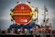DANGERS: The first new nuclear reactor for a British power station for over 30 years arrives by barge at Combwich Wharf on the River Parrett, Somerset, to be used at Hinckley Point C, 2023