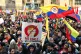 Supporters of Colombian President Gustavo Petro attend a rally he called to protest comments by U.S. President Donald Trump, in Bogota, Colombia, Wednesday, Jan. 7, 2026