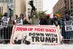 Pro-immigration protesters rally in front of Minneapolis City Hall, January 17, 2026
