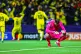 Manchester City goalkeeper Gianluigi Donnarumma after letting in a goal during the Champions League soccer match between Bodo/Glimt and Manchester City in Bodo, Norway, January 20, 2026