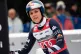 United States' Lindsey Vonn at the finish line after crashing, during an alpine ski, women's World Cup downhill, in Crans Montana , Switzerland, January 30, 2026