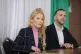 Green Party leader Zack Polanski announcing Hannah Spencer (left) as the party's candidate for the Gorton and Denton by-election, at Pakistani Community Centre in Manchester, January 30, 2026
