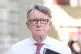 Peter Mandelson arrives at the Cabinet Office in central London, June 18, 2025