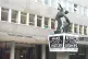 GOOD INTENTION: Make Poverty History posters wrapped around the pedestal of Bernard Meadows' sculpture The Spirit Oof Brotherhood in front of the TUC Pic: Kaihsu/CC