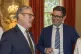 Prime Minister Keir Starmer (left) and Mayor of Greater Manchester Andy Burnham, during a meeting with English regional mayors, at No 10 Downing Street in Westminster, central London,  July 9, 2024