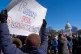 People protest as part of the 