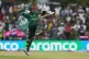 Pakistan's Sahibzada Farhan celebrates his century during the T20 World Cup cricket match between Namibia and Pakistan in Colombo, Sri Lanka, February 18, 2026