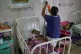 Carolina Silva Matos, a cancer patient, rests in a hospital bed at the National Institute of Oncology and Radiology in Havana, Cuba, February 20, 2026