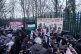 Filton24 Defence Committee member Lisa Minerva Luxx addresses the media and supporters outside Woolwich Crown Court, London, February 4, 2026