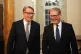 Prime Minister Sir Keir Starmer (right) and then British ambassador to the US Peter Mandelson during a welcome reception at the ambassador's residence in Washington, DC, February 27, 2025