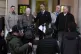 Solicitor Aamer Anwar(c) alongside Margaret Caldwell and family, mother of murder victim Emma Caldwell speak to the media after meeting with the Solicitor General Ruth Charteris KC, September 17, 2025