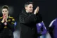 Manchester United manager Marc Skinner applauds the fans after the Subway Women's League Cup match at the Mangata Developments Stadium, Meadow Park, January 21, 2026