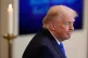 US President Donald Trump leaves after an event to proclaim ‘Angel Family Day’ in the East Room of the White House, February 23, 2026