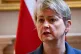 Foreign Secretary Yvette Cooper during a meeting at Carlton Gardens in central London, January 19, 2026