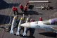 This image provided by U.S. Central Command shows Navy sailors preparing to load ordnance onto an F/A-18F Super Hornet on the USS Abraham Lincoln (CVN 72) in support of Operation Epic Fury, February 28, 2026. Photo: U.S. Navy via AP