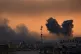A plume of smoke rises following a US-Israeli military strike in Tehran, Iran, March 3, 2026