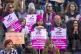 UCU members at Edinburgh University gather for a rally in George Square, Edinburgh, September 8, 2025