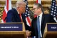 Prime Minister Keir Starmer and US President Donald Trump during a press conference at Chequers, near Aylesbury in Buckinghamshire, on day two of the president's second state visit to the UK, September 18, 2025