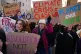 People take part during a climate march in Glasgow, November 15, 2025