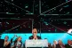 Reform UK leader Nigel Farage speaks during a rally at the Arena MK Stadium, in Bletchley, Milton Keynes, March 17, 2026