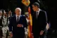 Spain's Prime Minister Pedro Sanchez (right) speaks with Brazil's President Luiz Inacio Lula da Silva during a Spain-Brazil summit in Barcelona, Spain, April 17, 2026