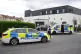 Police outside Finchley Reform Synagogue in north London after an attempted arson attack was made overnight, according to MP Sarah Sackman, April 15, 2026