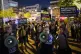 People protest against settlers violence in the West Bank, in Tel Aviv, Israel, April 16, 2026