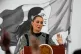 Mexican President Claudia Sheinbaum speaks during her daily morning press conference at the National Palace in Mexico City, November 28, 2025