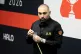 Hossein Vafaei during his match with Judd Trump (not pictured) on day ten of the Halo World Snooker Championship 2026 at the Crucible Theatre, Sheffield, April 27, 2026