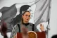 Mexican President Claudia Sheinbaum speaks during her daily morning press conference at the National Palace in Mexico City, November 28, 2025