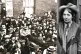Sylvia Pankhurst on hunger strike carried by supporters in Old Ford Street, Bow, London in June 1914; Pankhurst in October 1911 / Pics: Public domain