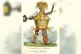An original cartoon portrait of Captain Swing depicting him as figure made up of materials required for setting fires, 1830. Pic: British Museum/CC