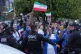 Fans for team Iran wave as players arrive for the World Cup soccer tournament in Tijuana, Mexico, June 7, 2026