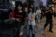 Girls walking in Tajrish Square, Tehran, this week
