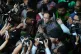 Fomer Education Minister and co-founder of ride-hailing and payment giant Gojek Nadiem Anwar Makarim (centre) at the Corruption Court in Jakarta, Indonesia, Tuesday, June 30, 2026