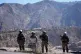 Military police patrols after clearing a road blocked by protesters, in Carreras, Bolivia, June 5, 2026