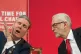 Labour Party leader Jeremy Corbyn (right) alongside shadow Brexit secretary Keir Starmer during a press conference in central London