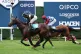 Mount Atlas ridden by Hayley Turner (left) wins the John Guest Racing Handicap during the QIPCO King George Friday Raceday at Ascot Racecourse, Berkshire, July 26, 2024