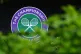 A general view of the Wimbledon Championships logo