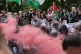 Protesters outside Woolwich Crown Court, London, June 12, 2026