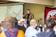 Ian Byrne speaking at the BFAWU conference. Photo: Neil Terry Photography