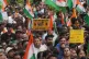 Protesters celebrate after Education Minister Dharmendra Pradhan resigned following nationwide protests as part of the Cockroach Janta Party's protest movement in Mumbai, India, July 26, 2026