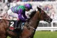 Celeron (left) ridden by Oisin Murphy on the way to winning the GAIN Railway Stakes