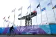 Commonwealth Games signage next to the Finnieston Crane ahead of the Glasgow Commonwealth Games, July 21, 2026