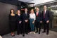 Prime Minister Andy Burnham (centre) with ministers at No 10 North, located in Heron House, central Manchester, July 24, 2026